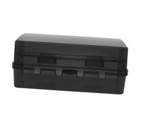 Boîte Étanche pour Rallonge Extérieure, Plastique Noir, 8 Entrées | Protection L’eau Intempéries, Usage Maison et Extérieur, pour Connexions Électriques
