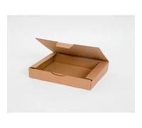 Boite expedition postale kraft brun petit format solide rigide renforts exterieurs montage facile