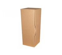 Boite expedition postale kraft brun petit format solide rigide renforts exterieurs montage facile