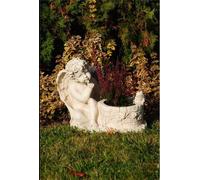 Boîte Fleurs Bac Plantation Vase Tombeau Bijoux Jardin Décoration Statue Pierre