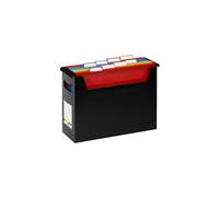 Boîte garnie de 8 dossiers Rainbow Class Noir