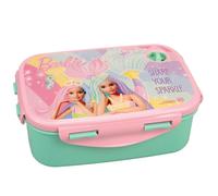 Boîte goûter - BARBIE - Sirène Arc-en-ciel - Motif Barbie Sirène - PVC - 17x12x7 cm