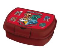 Boîte goûter Harry Potter - Lunch box PVC - 18.5 x 14 x 6.5 cm - Rouge