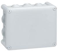 Legrand Boîte de dérivation Plexo 092042 rectangulaire 155×110×74 mm gris RAL 7035