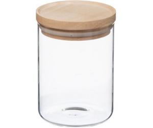 Boîte hermétique 5FIVE Hermet 0.6 l verre et bois