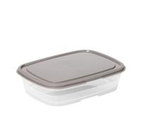 Boîte hermétique alimentaire rectangulaire 0,5 à 2,2 litre - 0,5 Litre