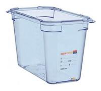 Boîte hermétique bleue en ABS sans BPA - Araven GN 1/3 - Plastique ABS NC G