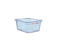 Boîte hermétique bleue sans BPA en ABS - GN 1/2 - Plastique ABS
