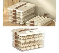 Boîte Hermétique de Stockage Alimentaire, Grande Capacité à 4 Étages pour Cuisine, Lunch et Organisation