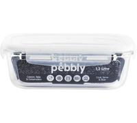 Boîte hermétique PEBBLY conservation en verre 1200 ml