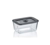 Boîte hermétique rectangulaire Aurélia 1,4L - - Transparent - Verre