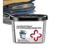 Boîte magique de dépoussiérage de purification d'air intérieur, 500ml parfums de nettoyant Air magics Box, Aspiration Automatique Poussière, Désodorisant à Base de Plant pour zones d'animaux, placard