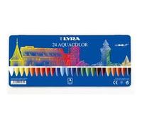 Boîte métal 24 crayons Lyra Aquacolor G