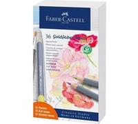 FABER-CASTELL Crayon GOLDFABER Aquarelle, boîte métal de 36