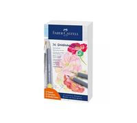 Boîte métal 36 Crayons de couleur aquarellables Goldfaber Aqua