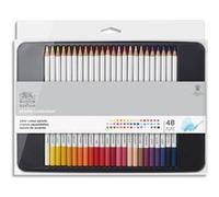 Craie aquarelle Winsor & Newton, 48 pièces dans une boîte en métal