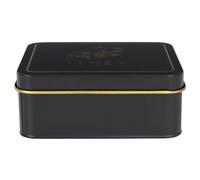 COOK CONCEPT – Boîte en métal BT6820 pour dosettes de thé – Hermétique, 15×10 cm, noir et doré