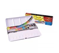 Boîte Métal L'aquarelle Sennelier Extra-Fine 12 + 6 Demi-Godets Offerts