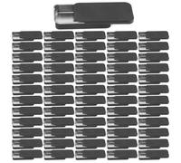 Boîte métallique 60 pièces de rangement rectangulaire en métal avec couvercle coulissant