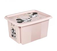 keeeper Boîte pour jouets Karolina 'Minnie' 15 L empilable et pivotante – Nordic Pink
