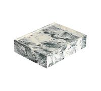 Ferm Living Boîte de rangement Mist 15x20 cm Emerald-off white