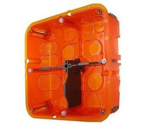 Boîte multimatériaux Batibox grand format - 2X4/5 modules - 2X2 postes - profondeur 50 G