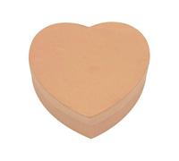 Boite o'color carton a decorer forme coeur 9x5cm lot 10 unites
