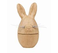 Boîte oeuf lapin 6x6x12 cm - Kraft