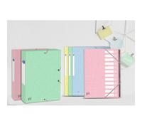 Boite Oxford Top File + 24X32 D40 Assorti Pastel