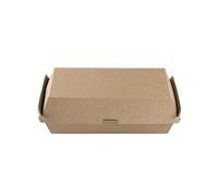 Boîte panini en carton à micro cannelure 25 x 14 x 7,8 cm 200 unités Betik