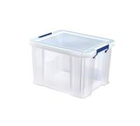 Lot de 3 Caisses de rangement Transparentes Professionnelles 36 litres