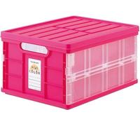 Boîte pliable avec couvercle Kids Color rose - (Organiseur et matériel scolaire et de papeterie)