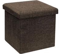 Boîte pliante avec couvercle 30 x 30 x 30 cm, banc de rangement