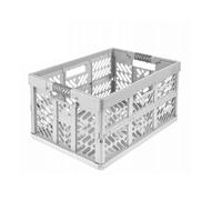 keeeper Casier pliant BEN Professional 45 L avec poignées souples Argent