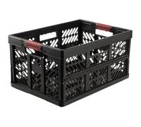 Casier Pliant Solide gris graphite 45 litres