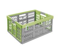 Boîte pliante PAFEN boîte plastique boîte pliante panier boîte pliante 45L vert