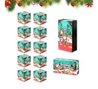 Boîte Pop Open 10 Pièces Enveloppes de Noël Porte-Billets Pliantes | coffret à billets rebondissant pour remise de diplôme, pendaison de crémaillère, Saint-Valentin, fête de fin d'année,