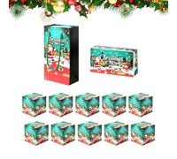 Boîte Pop Open 10 pièces porte-enveloppes de Noël pliant à cash | coffret à billets rebondissant pour Crémaillère, Saint-Valentin, Fêtes, , Remise de Diplômes,