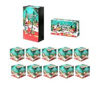 Boîte Pop Open 10 pièces porte-enveloppes de Noël pliant à cash | coffret à billets rebondissant pour remise de diplôme, pendaison de crémaillère, Saint-Valentin, fête de fin d'année,