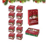 Boîte Pop Open 10 pièces porte-enveloppes de Noël pliant à cash | coffret à billets rebondissant pour Noël, anniversaire, remise des diplômes, pendaison de crémaillère, Saint-Valentin,