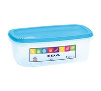Boite pour four à micro-ondes rectangulaire (couvercle turquoise 5,5 l)