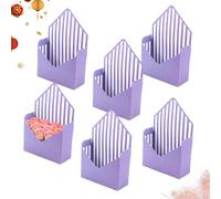 Boîte pour la Saint-Valentin 6 Pièces Organisateur Grande Capacité | Coffret Cadeau Saint-Valentin Pour Fêtes Mariage Cadeaux Fleurs Bouquets Aliments