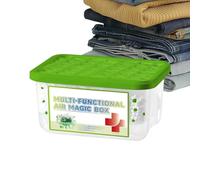 Boîte pour odeurs et humidité - Pack déshumidificateur longue durée, élimination de la poussière pour armoire, douche, chambre, salon, purificateur d'air, maison, appartement, studio, bureau