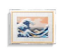 Boîte présentation en Acrylique Blocs Construction Lego 31208, vitrine Transparente Anti-poussière Lego 31208,boîte Rangement Transparente boîte à poussière (Non Incluse modèle)(3mm)