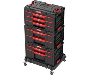 Boite QBRICK System ONE Workshop - Cart, 3x Toolbox, set de 4 boites a outils