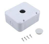 Boîte Raccordement pour caméra IP Gestion Câbles Organisée Boîte | Protection étanche IP65, contre pluie pour poussière, sécurise connexions, pour idéal jardin garage, longue durée
