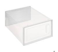 Boîte range-chaussures ""Stak"" L en plastique - 5five