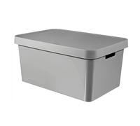 CURVER INFINITY 45L Bac de rangement avec couvercle 56 x 27 x 39 cm gris 01721-099