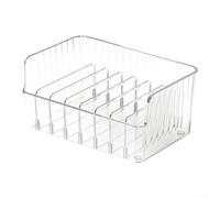 Boîte Rangement Épices Ajustable 25cm Cloisons Amovibles | Cloisons amovibles, stockage flexible, pour sel sucre herbes, design carré, accès rapide cuisson