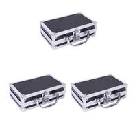 Boîte Rangement Rigid Alloy Hard Shell Carrying Case Tool Storage Box | Rigid Boîte Rangement Alloy Hard Shell Carrying Case Tool Storage Box With Handle And Secure Metal Clasp